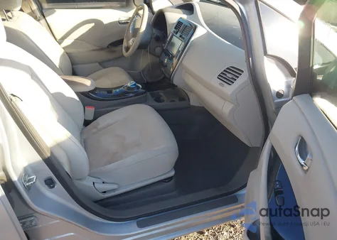 2012 Nissan Leaf Sl из США, поврежденный, VIN JN1AZ0CP7CT015457